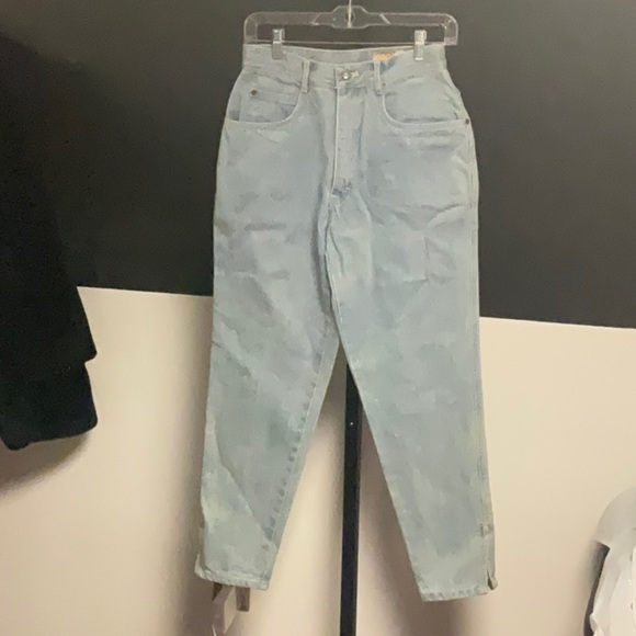 Bonjour 80s jeans with ankle zip size 12 - Picture 3 of 9